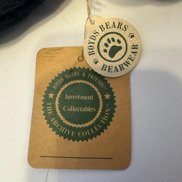 1998 Boyds Bear Archive Collection Slugger Medium L/E Stuffed Animal - Picture 9 of 10